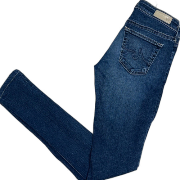 Ag Adriano Goldschmied Denim - AG Adriano Goldschmied “The Legging” Super Skinny Jeans – Dark Wash